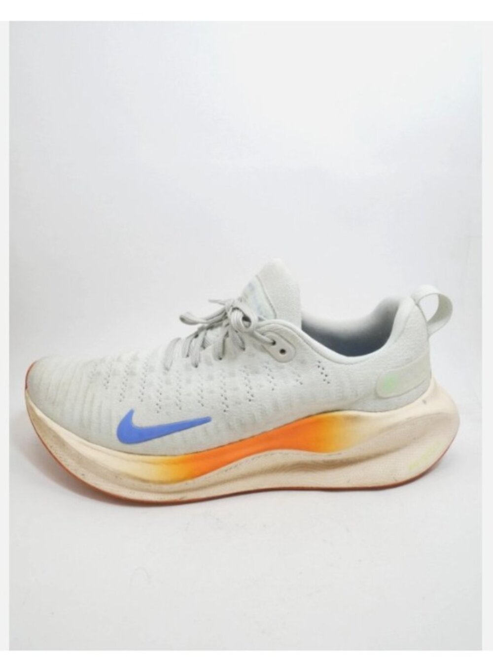 Nike Infinity RN 4 Women's Running Shoes Sz 9 Sea Glass/Orange/Polar 2023 Gray